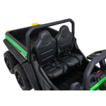 Elektrické autíčko Farmer Truck X-POWER - dvojmiestne, zelené
